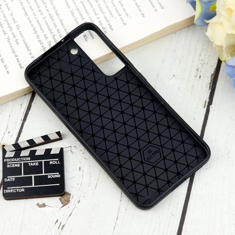 قاب چرمی Mont Blanc سامسونگ Galaxy S22 Plus سری B مشکی