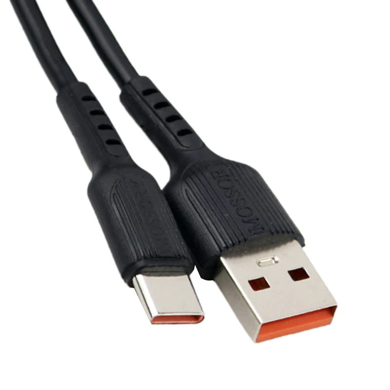کابل تایپ سی فست شارژ 2.4 آمپر Mossory M101T طول 1 متر