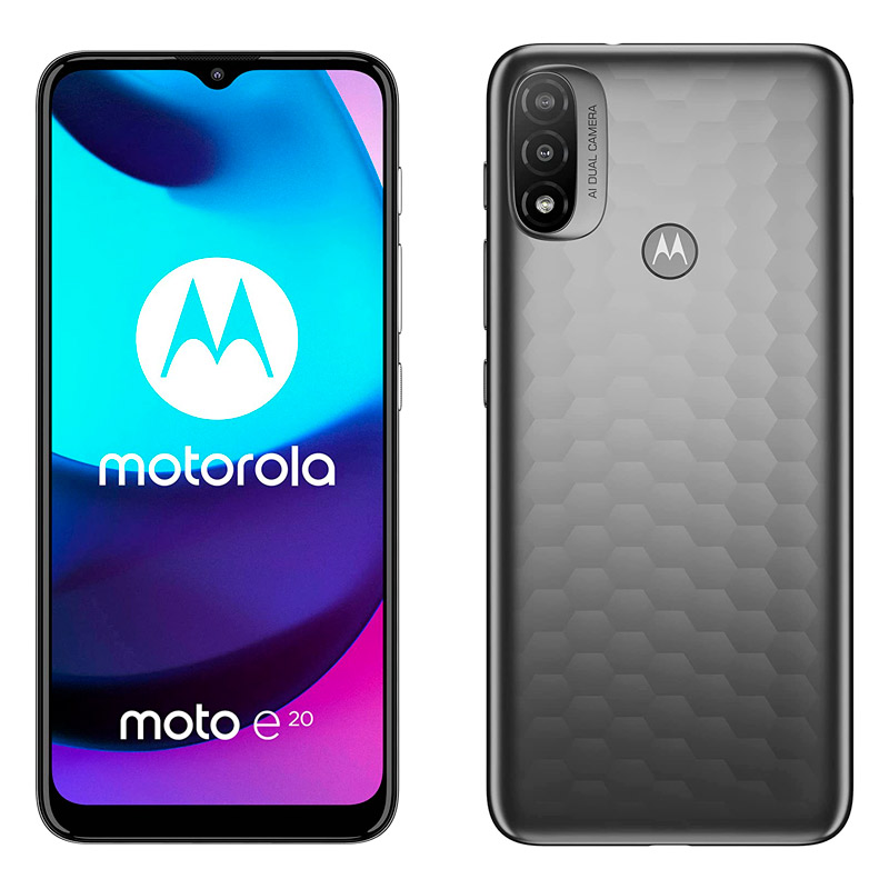 گوشی موبایل موتورولا Motorola Moto E20 Dual Sim ظرفیت 32 گیگابایت و رم 2 گیگابایت