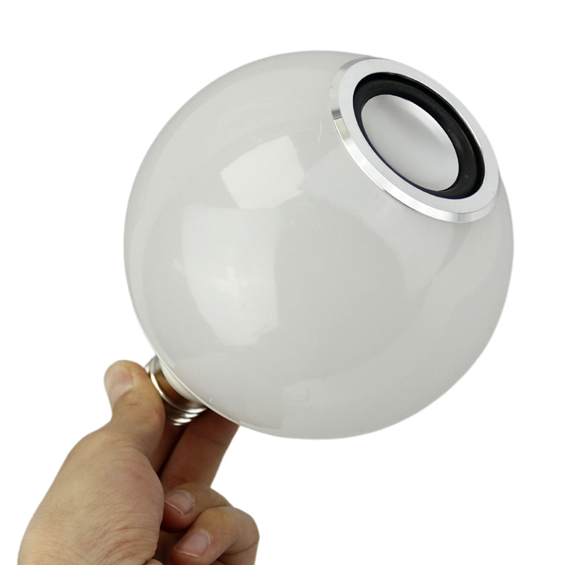 لامپ LED اسپیکر دار بلوتوثی Music Bulb 12W E27 + ریموت کنترل