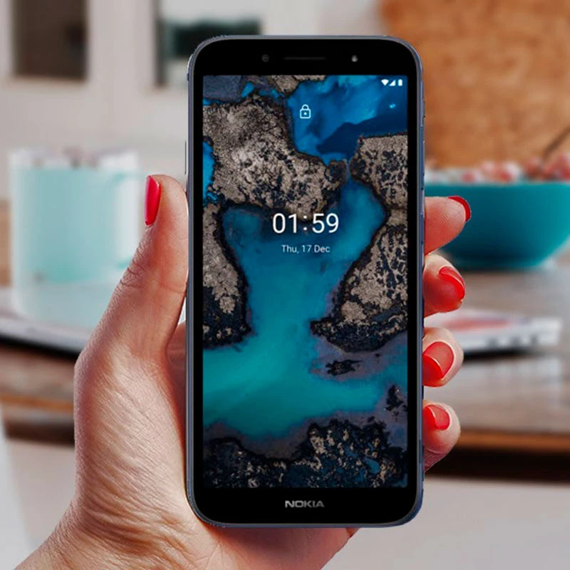 گوشی موبایل نوکیا Nokia C1 2021 Dual Sim ظرفیت 16 گیگابایت و رم 1 گیگابایت + رم 16 گیگ