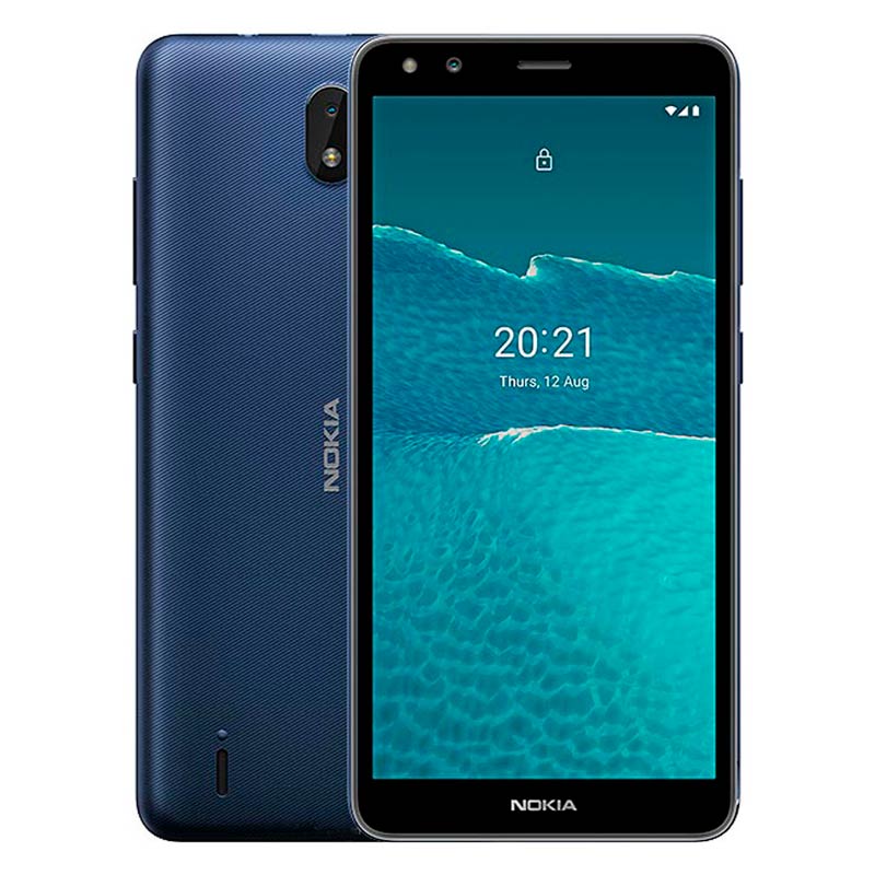 گوشی موبایل نوکیا Nokia C1 2021 Dual Sim ظرفیت 16 گیگابایت و رم 1 گیگابایت + رم 16 گیگ