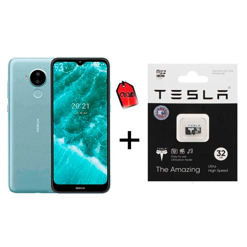گوشی موبایل نوکیا Nokia C30 Dual Sim ظرفیت 64 گیگابایت و رم 3 گیگابایت + رم 32 گیگ