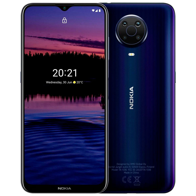 گوشی موبایل نوکیا Nokia G20 Dual Sim ظرفیت 128 گیگابایت و رم 4 گیگابایت