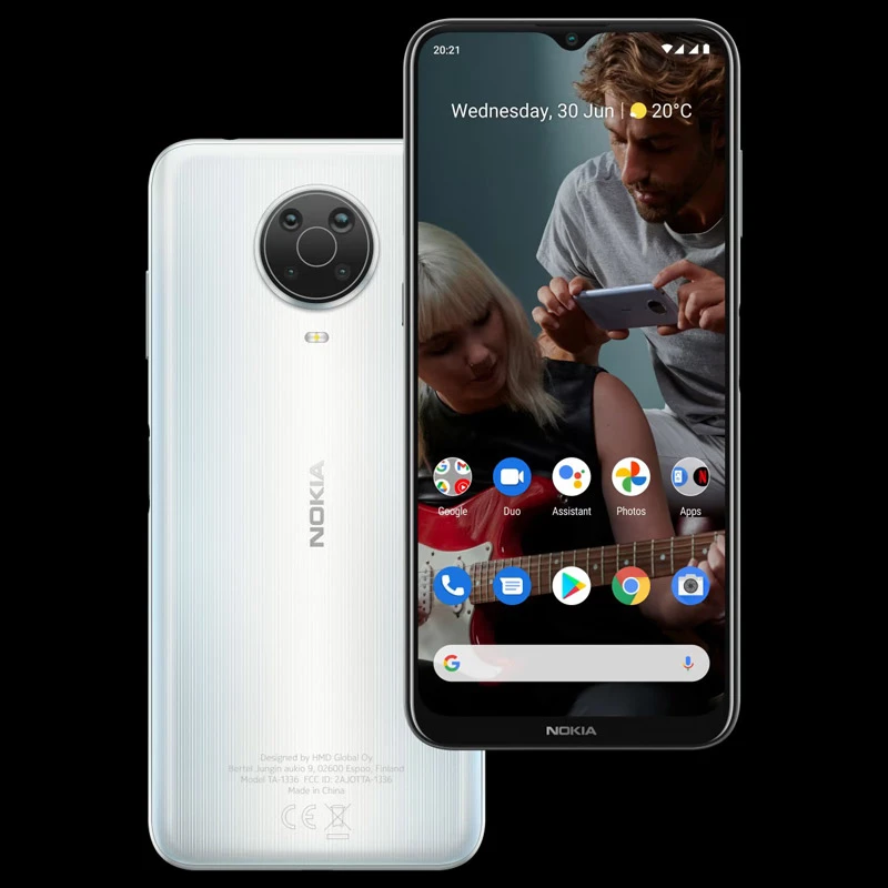 گوشی موبایل نوکیا Nokia G20 Dual Sim ظرفیت 128 گیگابایت و رم 4 گیگابایت