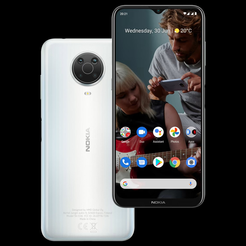 گوشی موبایل نوکیا Nokia G20 Dual Sim ظرفیت 128 گیگابایت و رم 4 گیگابایت