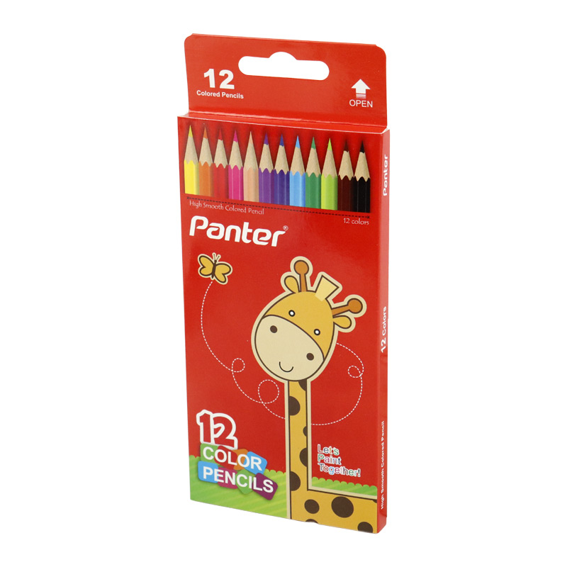 مداد رنگی 12 رنگ پنتر Panter PCP 101-12