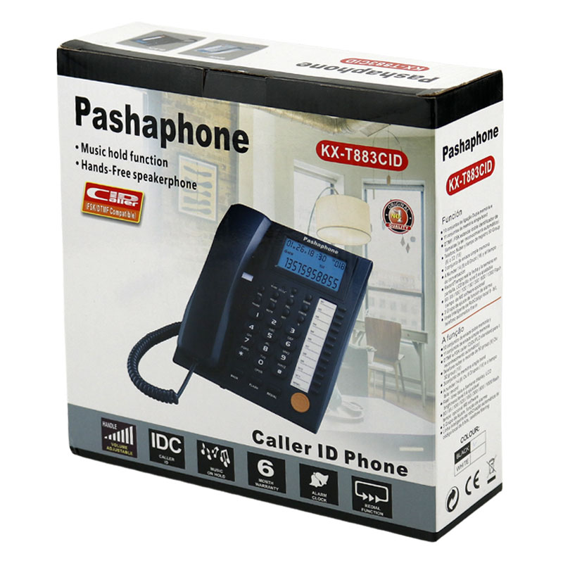 تلفن رومیزی پاشافون Pashaphone KX-T883CID