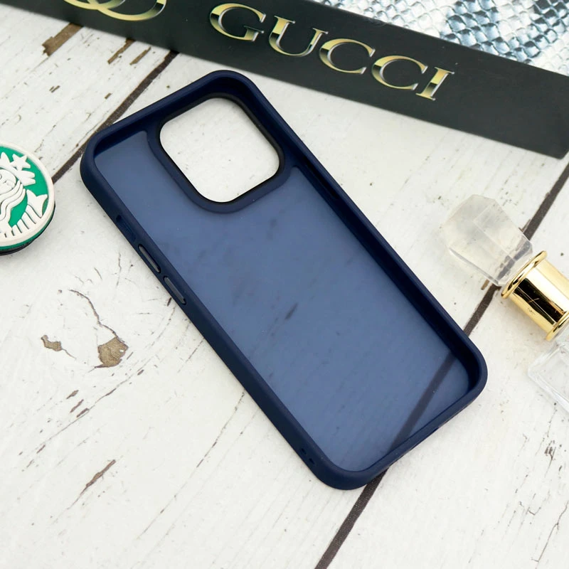 قاب ضربه گیر پشت مات Q Series آیفون iPhone 13 Pro سرمه ای