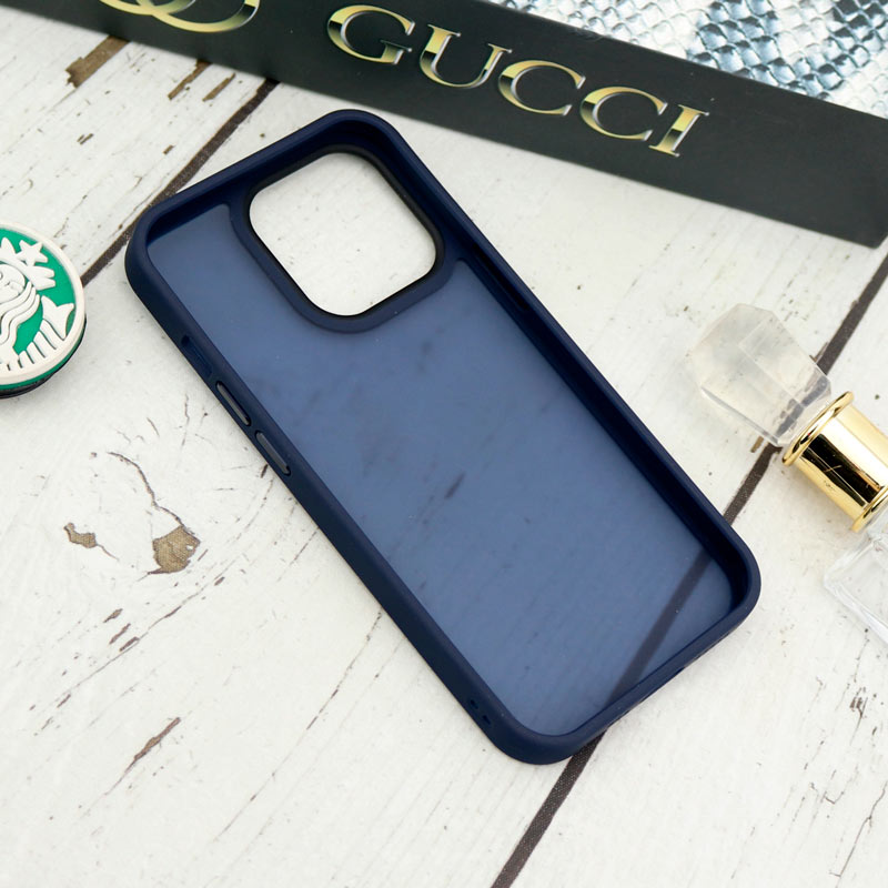 قاب ضربه گیر پشت مات Q Series آیفون iPhone 13 Pro سرمه ای