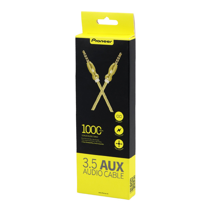 کابل فلزی Pioneer AUX 1m