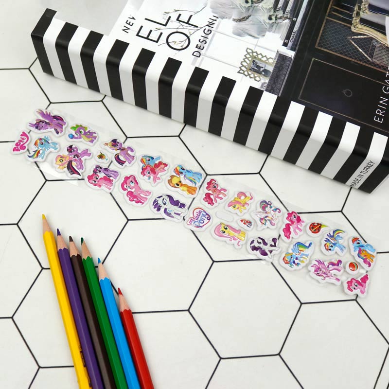 برچسب عروسکی طرح Pony کد 2