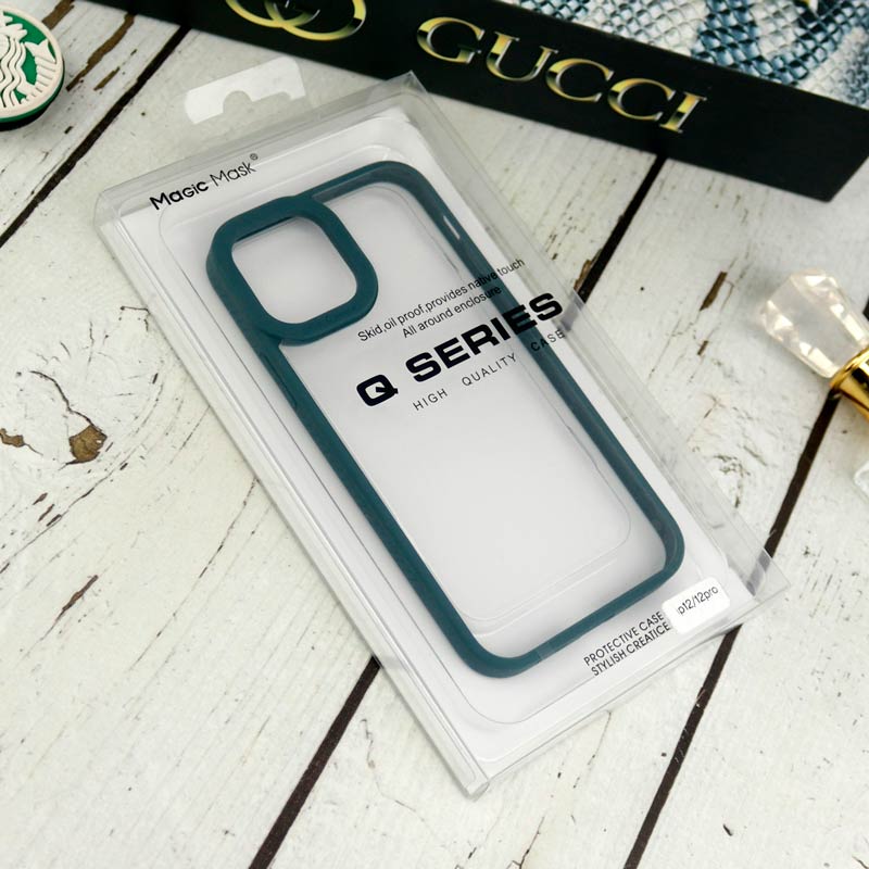 قاب ضربه گیر پشت شفاف Q Series آیفون iPhone 12 Pro
