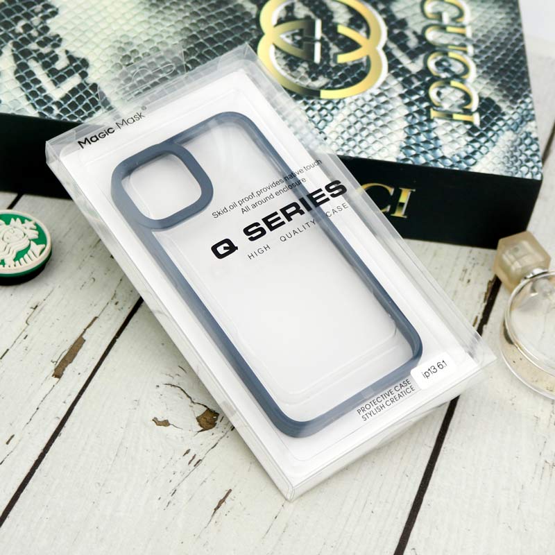 قاب ضربه گیر پشت شفاف Q Series آیفون iPhone 13