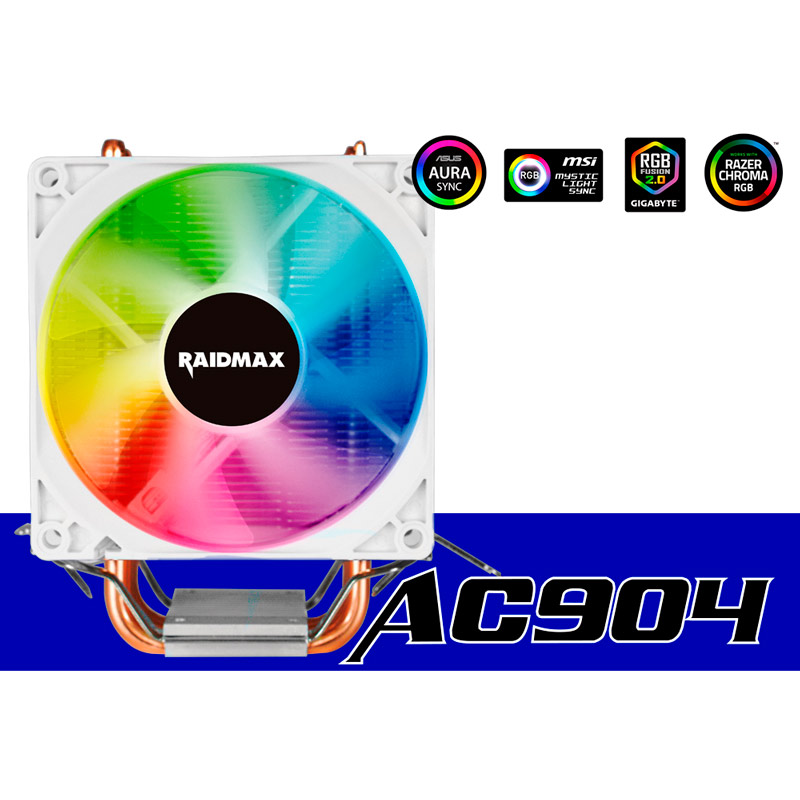 فن خنک کننده CPU ریدمکس RaidMax AC904 ARGB