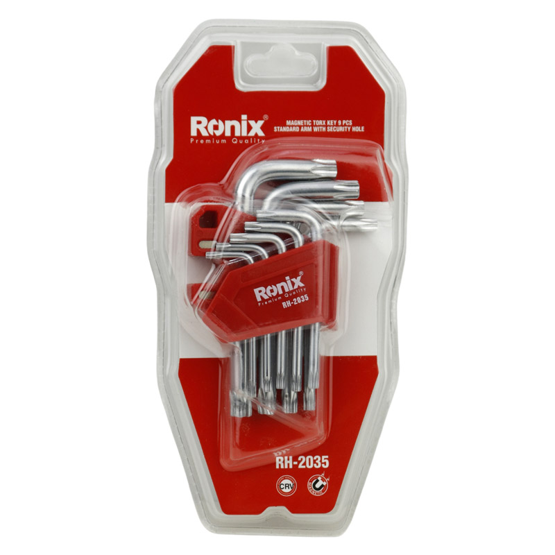 ست آچار آلن ستاره ای 9 عددی رونیکس Ronix RH-2035