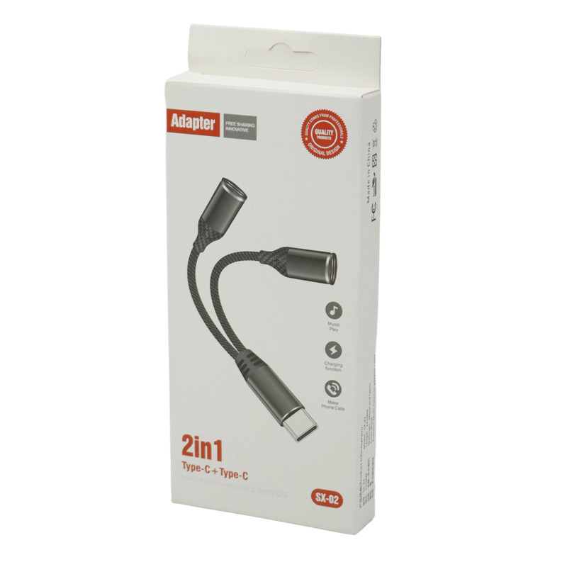 تبدیل SX-02 Type-C To Type-C / Type-C