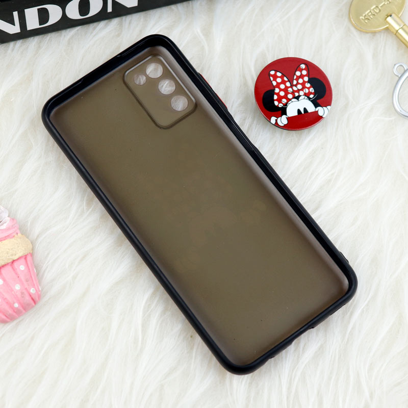 قاب فانتزی طرحدار محافظ لنزدار + پاپ سوکت Samsung Galaxy A03s / A02s سری T
