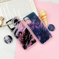 قاب طرحدار رزینی پاپ سوکت دار Samsung Galaxy A03s / A02s