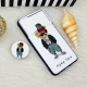 قاب طرحدار محافظ لنزدار کشویی + پاپ سوکت Samsung Galaxy A10s سری F