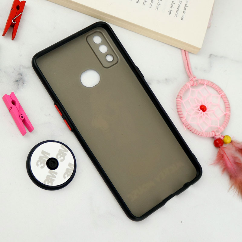 قاب فانتزی طرحدار محافظ لنزدار + پاپ سوکت Samsung Galaxy A10s سری T