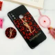 قاب فانتزی طرحدار محافظ لنزدار + پاپ سوکت Samsung Galaxy A10s سری T