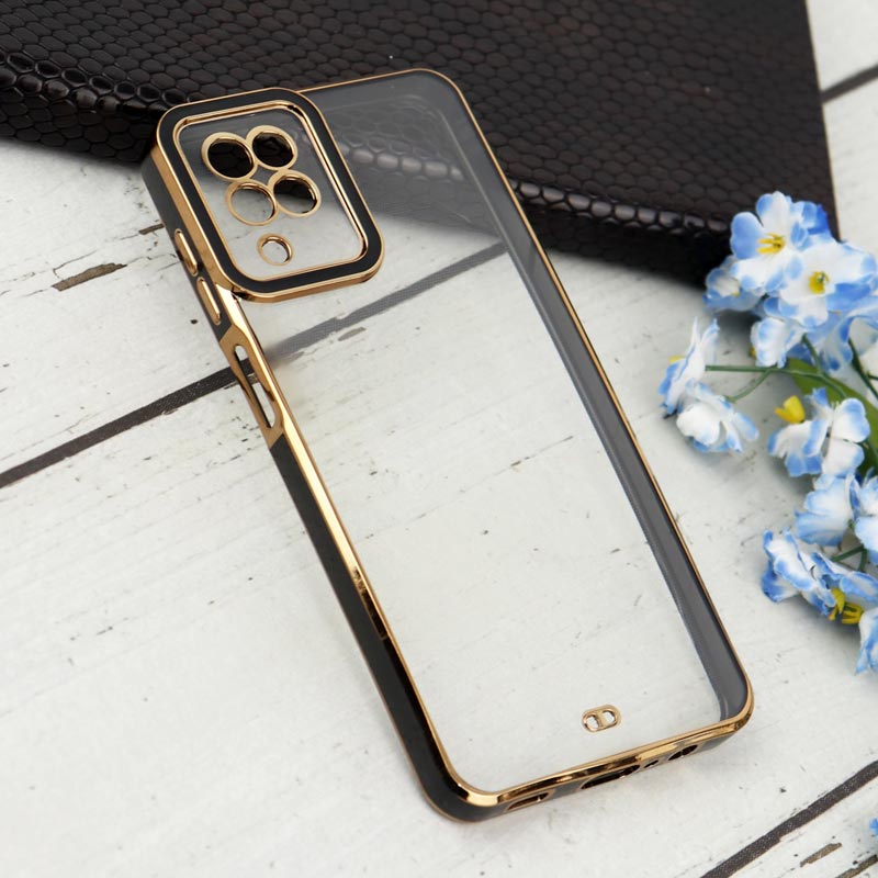 قاب Space سامسونگ Galaxy A12 / M12 دور رنگی محافظ لنزدار