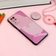 قاب فانتزی طرحدار محافظ لنزدار + پاپ سوکت Samsung Galaxy A12 سری T