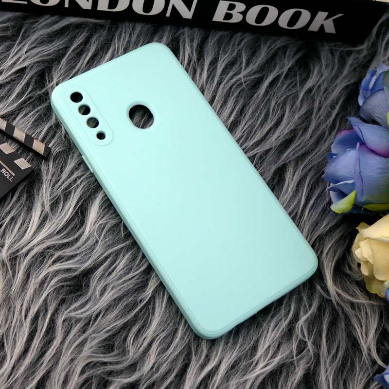 قاب طرح سیلیکونی داخل موکت محافظ لنزدار Samsung Galaxy A20s