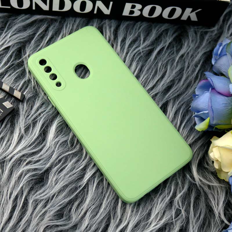 قاب طرح سیلیکونی داخل موکت محافظ لنزدار Samsung Galaxy A20s