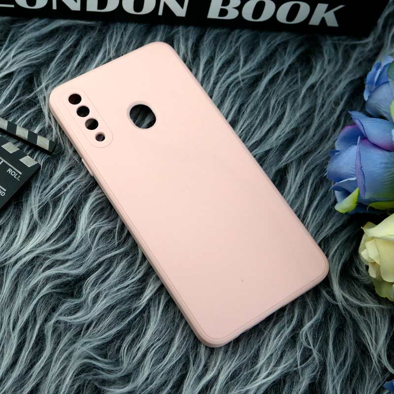 قاب طرح سیلیکونی داخل موکت محافظ لنزدار Samsung Galaxy A20s
