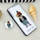 قاب طرحدار محافظ لنزدار کشویی + پاپ سوکت Samsung Galaxy A21s سری F