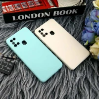 قاب طرح سیلیکونی داخل موکت محافظ لنزدار Samsung Galaxy A21s