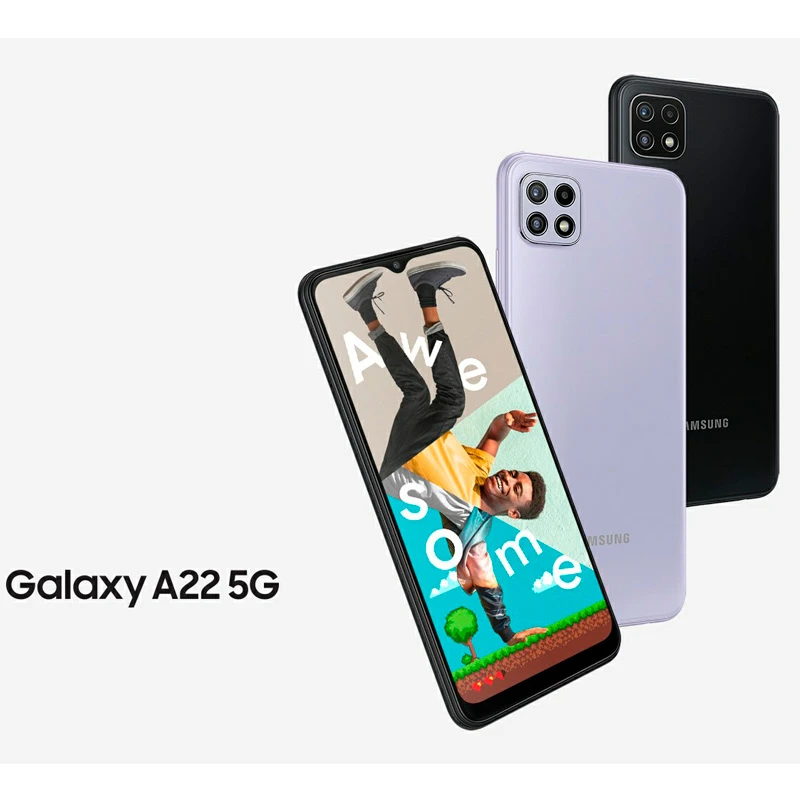 گوشی موبایل سامسونگ Samsung Galaxy A22 5G Dual Sim ظرفیت 64 گیگابایت و رم 4 گیگابایت