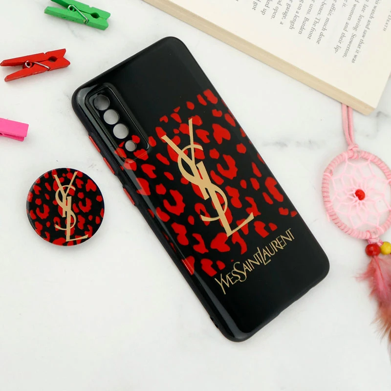 قاب فانتزی طرحدار محافظ لنزدار + پاپ سوکت Samsung Galaxy A30s / A50s سری T