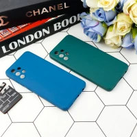 قاب طرح سیلیکونی داخل موکت محافظ لنزدار Samsung Galaxy A32 4G