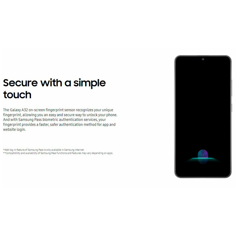 گوشی موبایل سامسونگ Samsung Galaxy A32 Dual Sim ظرفیت 128 گیگابایت و رم 6 گیگابایت