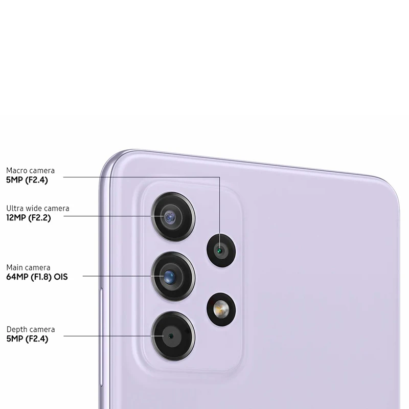 گوشی موبایل سامسونگ Samsung Galaxy A52s 5G Dual Sim ظرفیت 128 گیگابایت و رم 8 گیگابایت