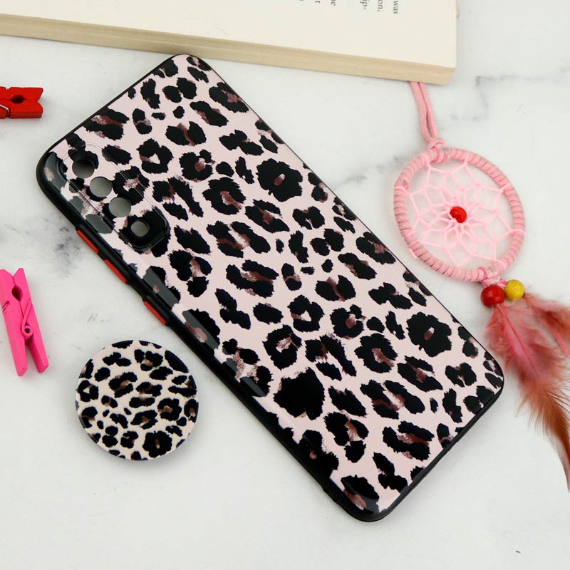 قاب فانتزی طرحدار محافظ لنزدار + پاپ سوکت Samsung Galaxy A70 سری T