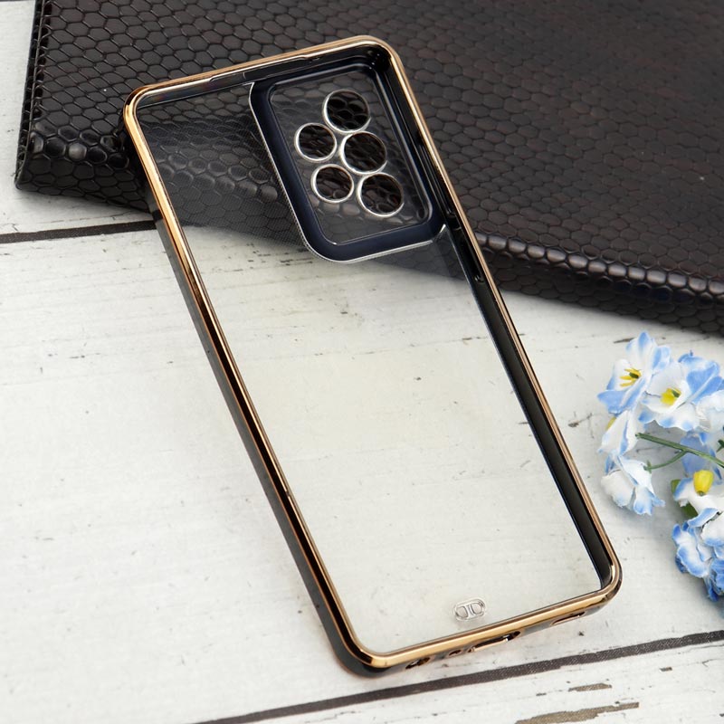 قاب Space سامسونگ Galaxy A72 دور رنگی محافظ لنزدار