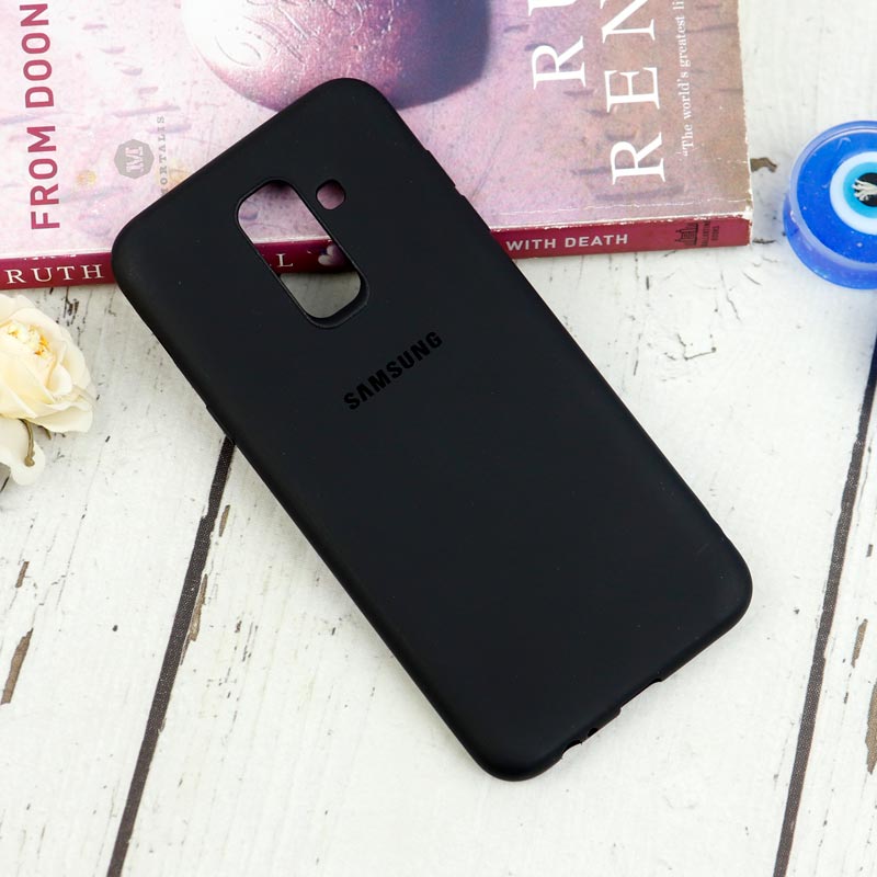 قاب طرح سیلیکونی Samsung Galaxy A6 Plus