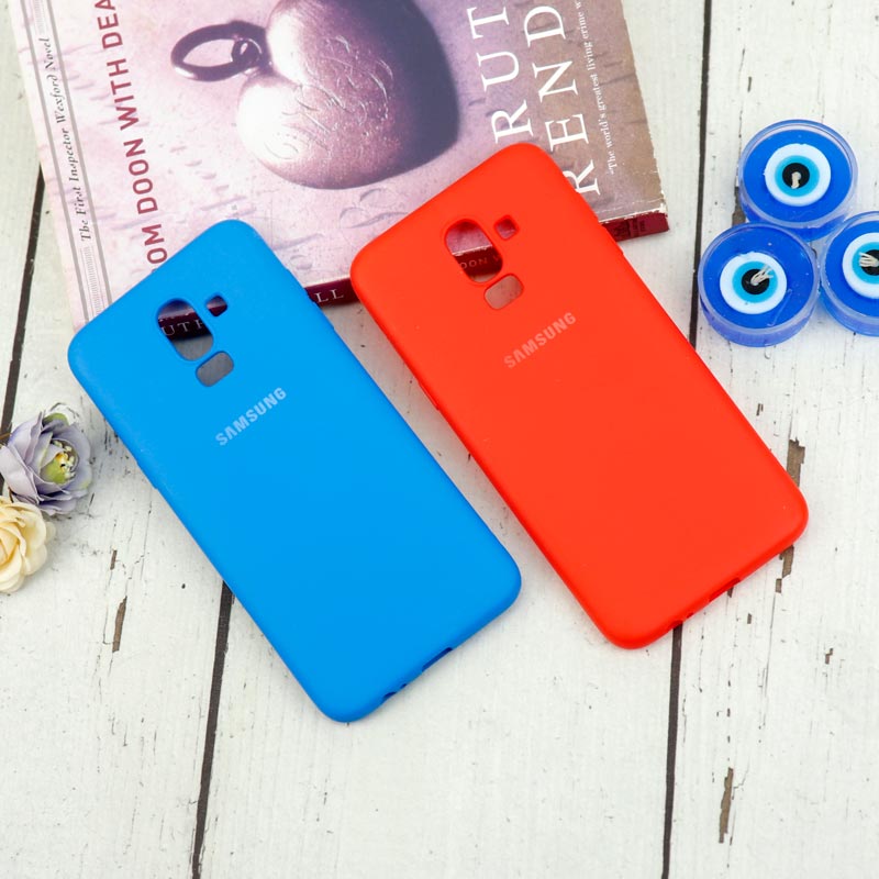 قاب طرح سیلیکونی Samsung Galaxy J8