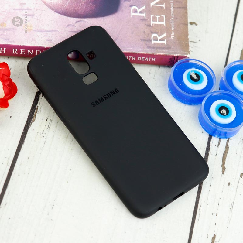 قاب طرح سیلیکونی Samsung Galaxy J8