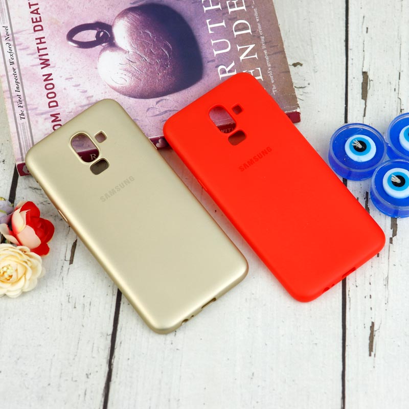 قاب طرح سیلیکونی Samsung Galaxy J8