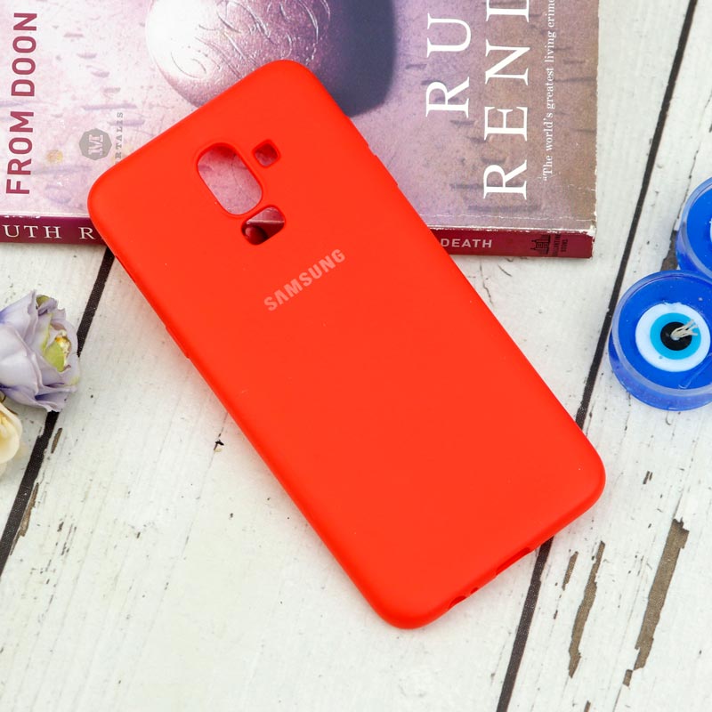 قاب طرح سیلیکونی Samsung Galaxy J8