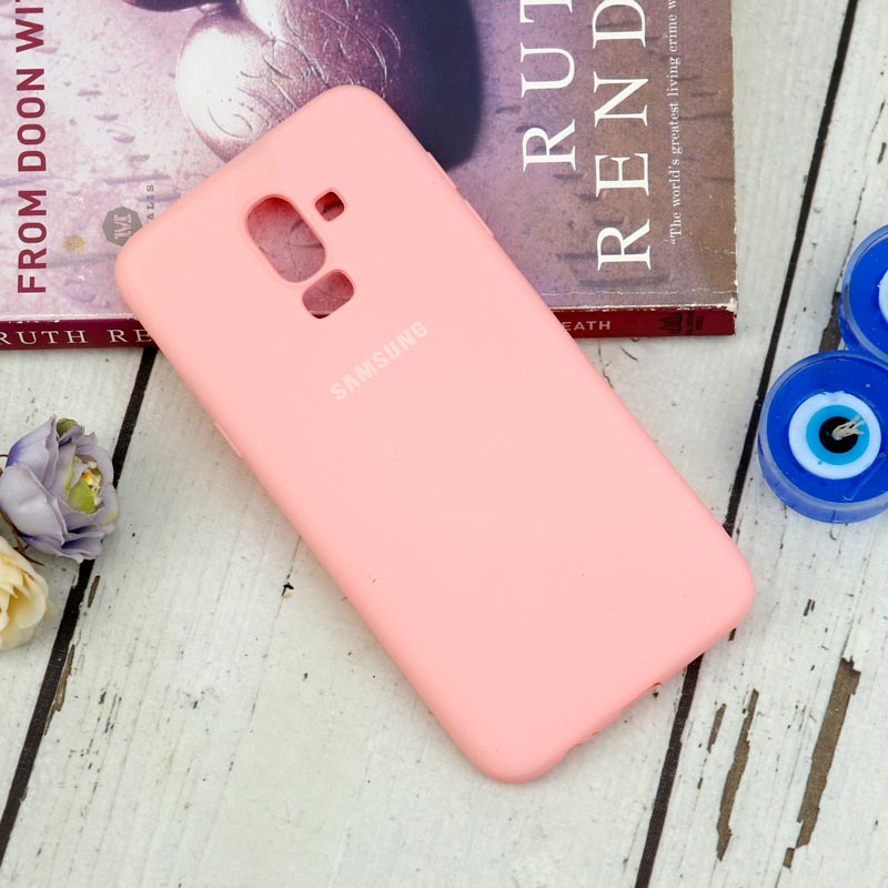 قاب طرح سیلیکونی Samsung Galaxy J8