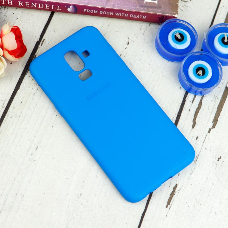 قاب طرح سیلیکونی Samsung Galaxy J8