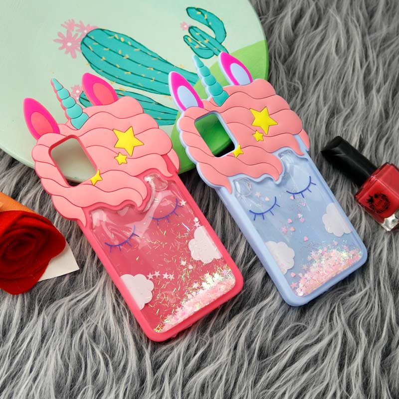 قاب سیلیکونی آکواریومی یونیکورن Samsung Galaxy A51