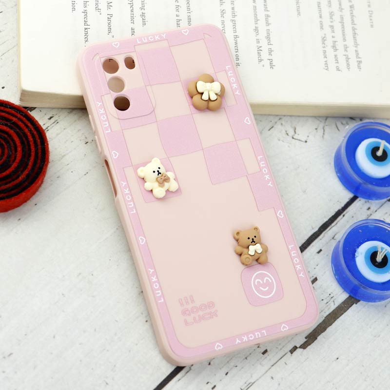قاب سیلیکونی عروسکی محافظ لنزدار Xiaomi Poco M3