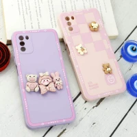 قاب سیلیکونی عروسکی محافظ لنزدار Xiaomi Poco M3